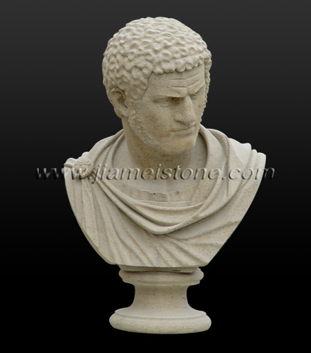 Caracalla marble bust