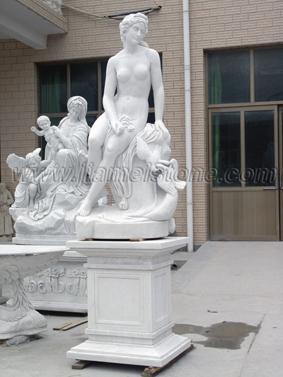Aphrodite marble statue 