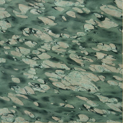 water lily green marble