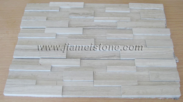 white wood marble ledger stone 