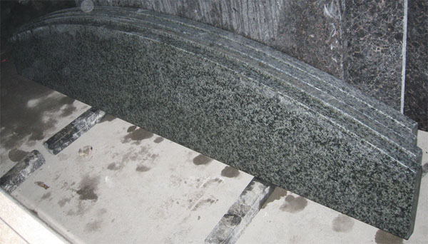 china green granite countertop