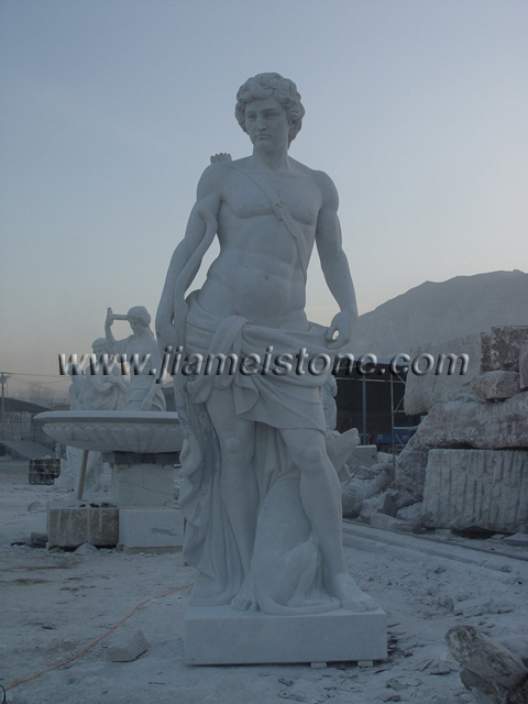 large marble statue