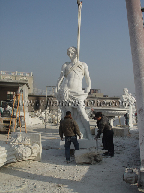 large greek  statue