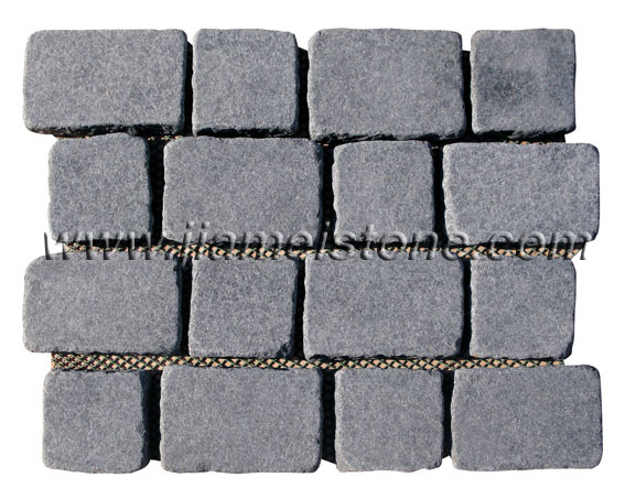 g684 granite mesh backed pavers