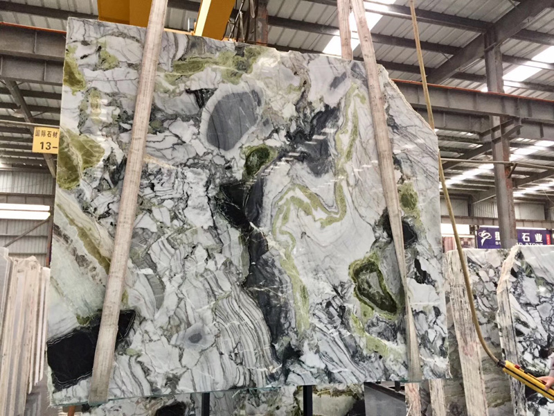 ice age green marble