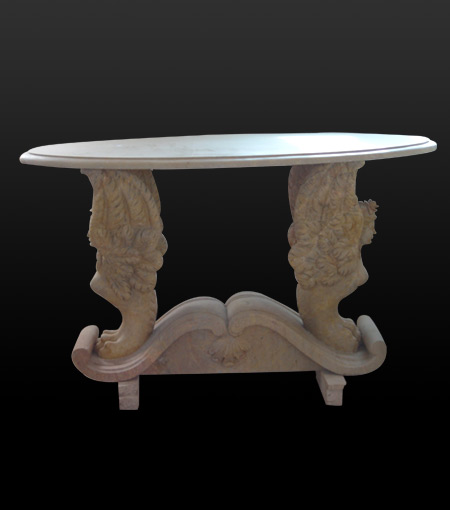 marble table
