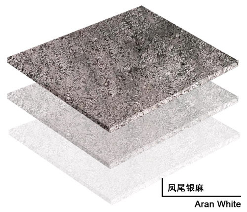 aran white granite tiles