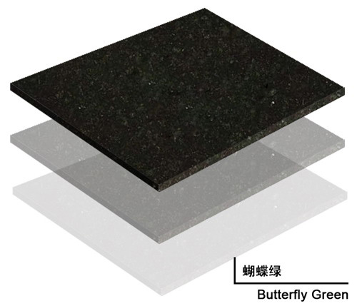 Butterfly Green granite tiles