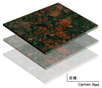 Carmen Red granite tiles