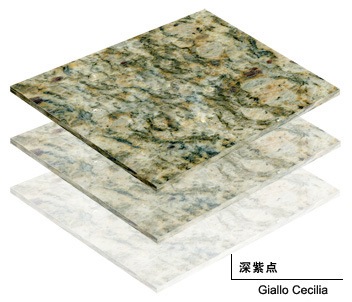 Giallo Cecilia granite tiles