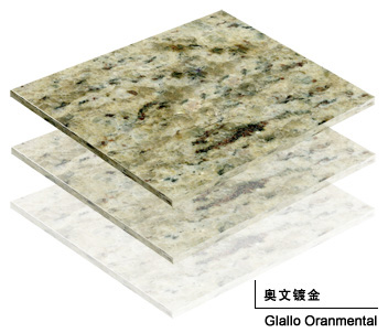 Giallo Ornamental granite tiles