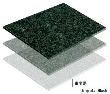 Impala Black granite tiles
