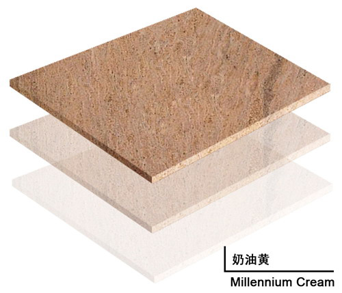 Millennium Cream granite tiles