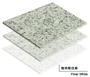 Polar White granite tiles