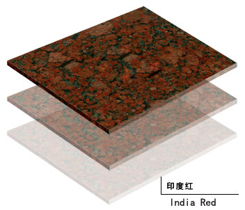 Ruby Red granite tiles