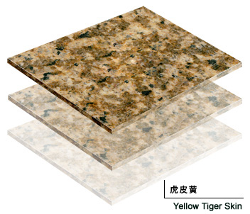 Tiger Skin Yellow granite tiles