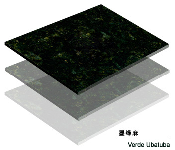 Verde Ubatuba granite tiles