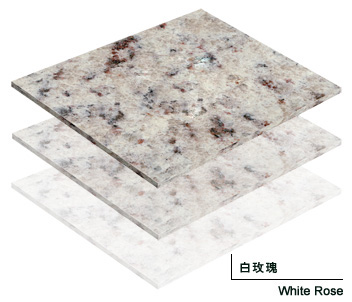 White Rose granite tiles