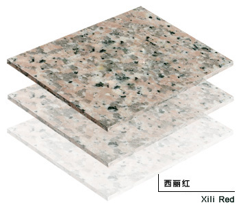 Xili Red granite tiles
