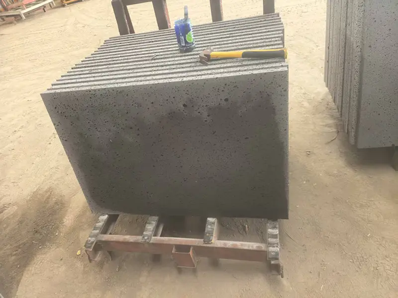 lava stone pavers, puka lava pavers