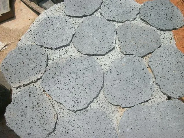 lava stone random pavers, lava stone stepping stone