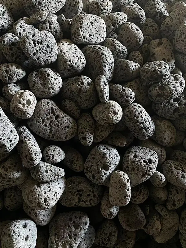 puka lava pebbles, lava stone pebblestone