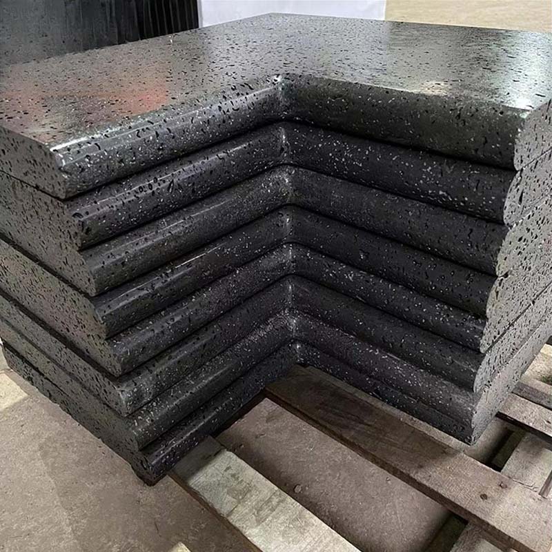 lava stone pool coping, puka lava pool coping