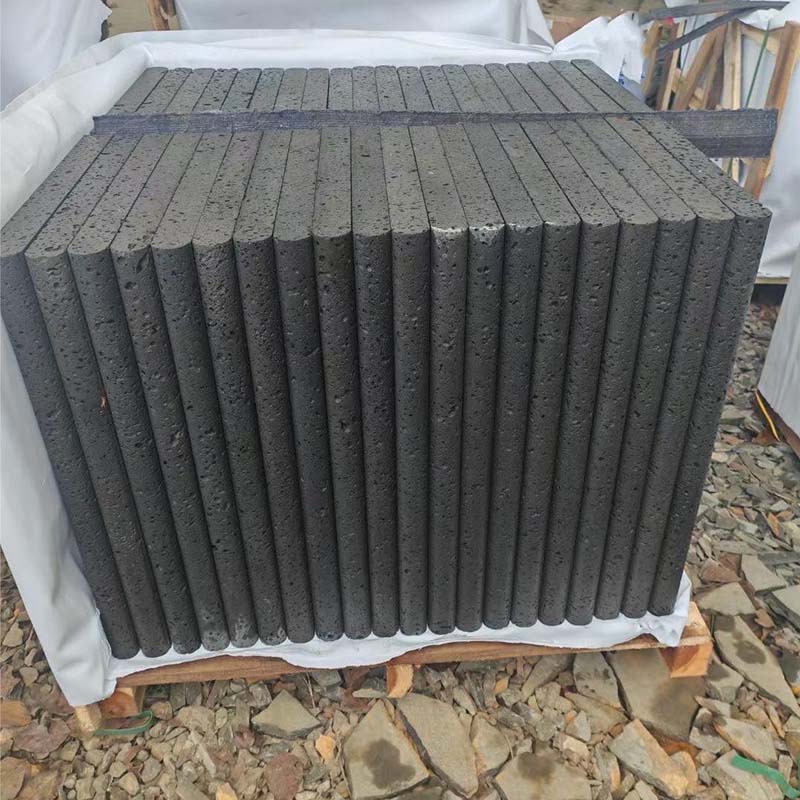 lava stone pool coping, puka lava pool coping