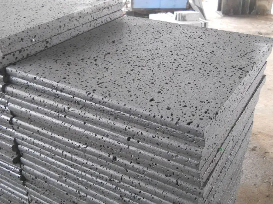 lava stone pool coping, puka lava pool coping