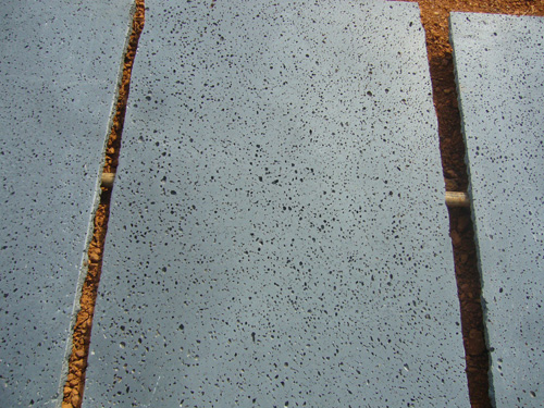 lava stone slab, puka lava slab