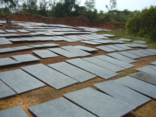 lava stone slab, puka lava slab