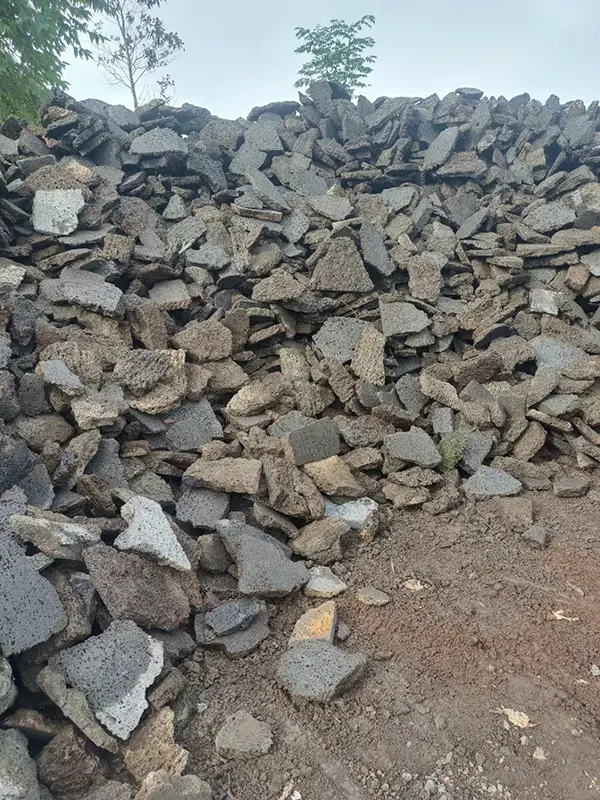 lava stone thin veneers, puka lava veneers