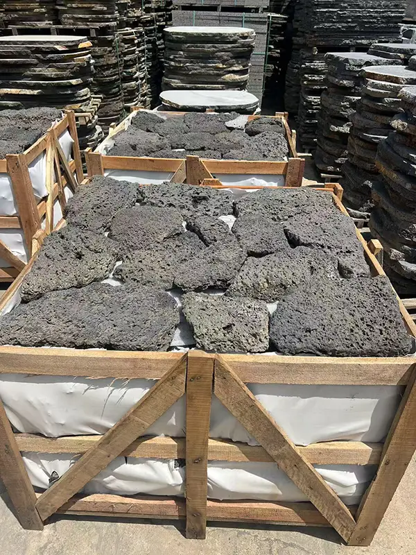 lava stone thin veneers, puka lava veneers