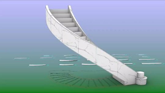 spiral staircase,marble staircase